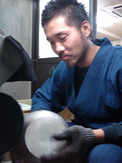 バフ研磨加工1 バフ研磨加工1